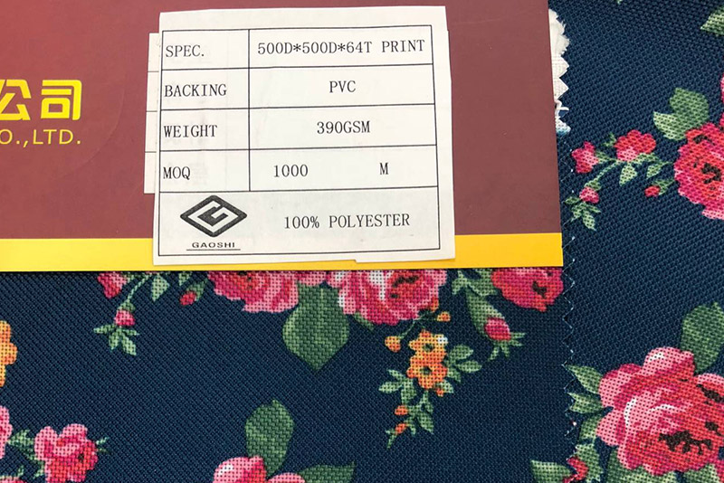 Oxford Fabric 50050064Printpvcを印刷します